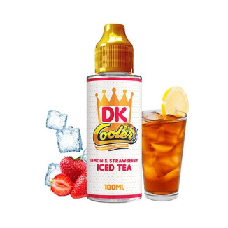 Donut King Cooler Lemon & Strawberry Ice Tea 100ml.
