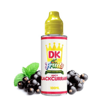 Donut King Fruits Juicy Blackcurrant 100ml