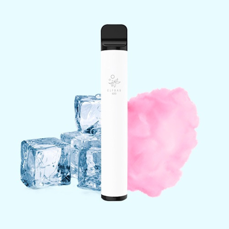 Elfbar Disposable ELF600 Cotton Candy Ice 20mg