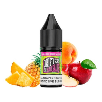 Juice Sauz Drifter Bar Salts Pineapple Peach Mango 10ml