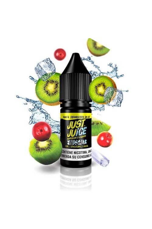 Just Juice Nic Salt Kiwi & Cranberry On Ice